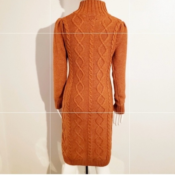 Moda International Copper Wool Knit Dress - Picture 4 of 9